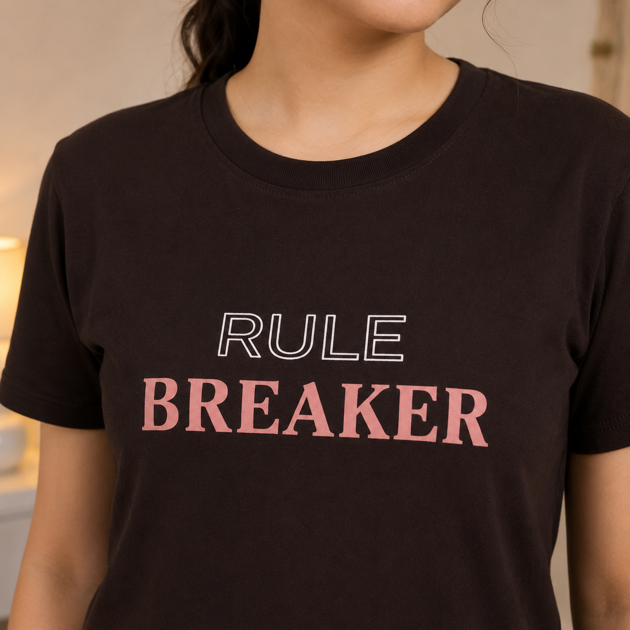 Rule Breaker Girl Soft Knit Night Set